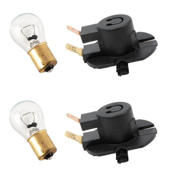(2) MTD 925-1649A Headlight Sockets and (2) Light Bulbs 925-0963 Genuine