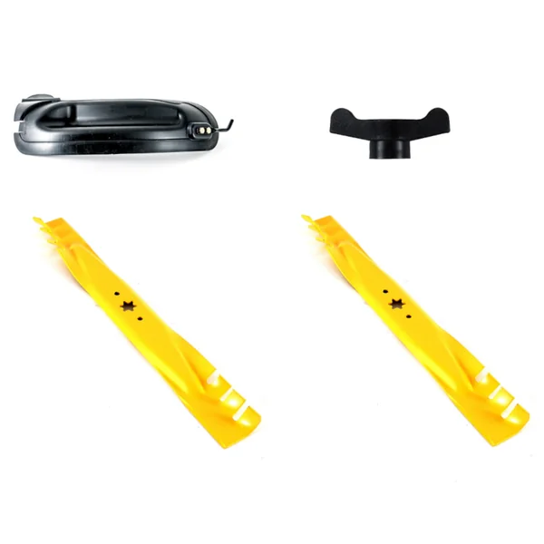 (2) MTD 942-04308-X Mulch Blades, 631-05195A Mulch Plug, 720-04122 Wing Nut
