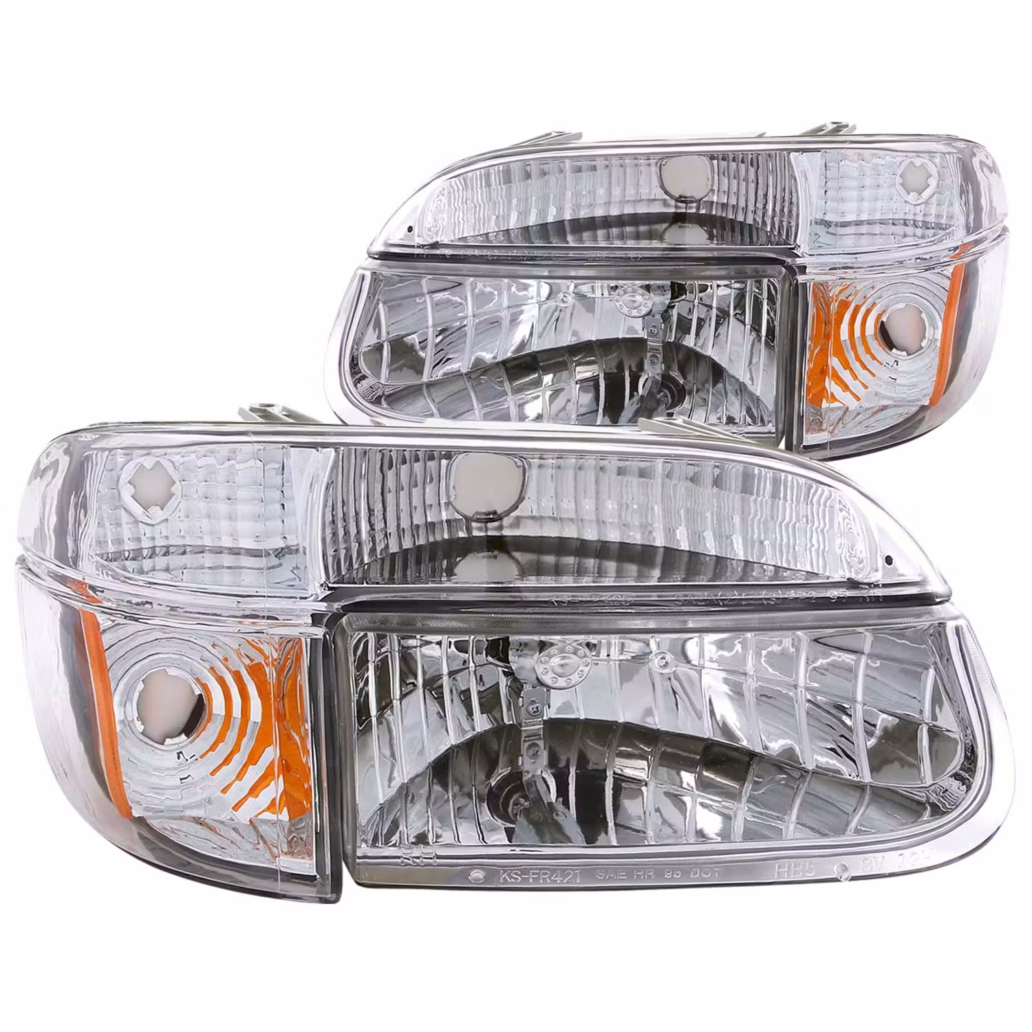 AnzoUSA 111040 Crystal Headlight Set