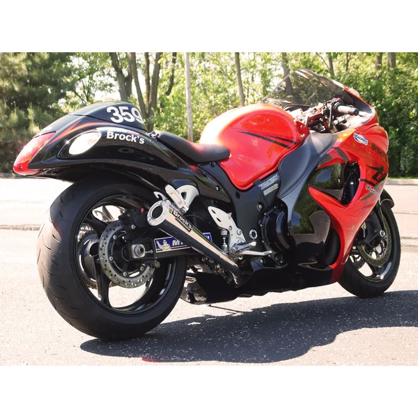 **Dual ShortMeg Slip-On System Suzuki Hayabusa (08-20)