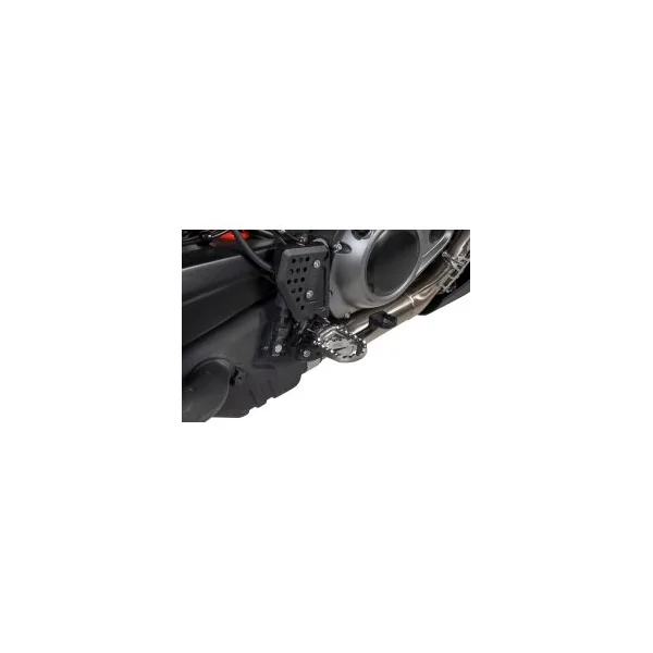 “Works” long-distance foot pegs for Harley-Davidson RA1250 Pan America